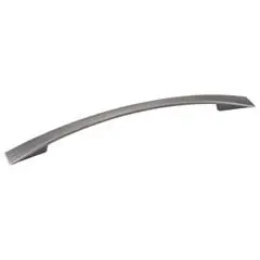 Hardware Resources 847-160BNBDL 8-1/16" Overall Length Cabinet Pull - 160 mm center-to-center Holes - Screws Included - Brushed Pewter Hot Deal