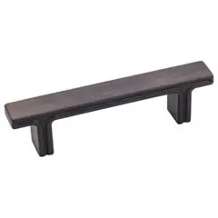 Hardware Resources 867-3DBAC 4-5/16" Overall Length Rectangle Cabinet Pull - Screws Included - Brushed Oil Rubbed Bronze Trending
