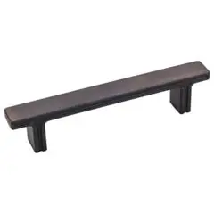 Hardware Resources 867-96DBAC 5-1/8" Overall Length Rectangle Cabinet Pull - 96 mm center-to-center - Screws Included - Brushed Oil Rubbed Bronze Don’t Miss Out
