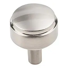 Brand New Hardware Resources 885SN 1-1/8" Diameter Cabinet Knob - Screws Included - Satin Nickel
