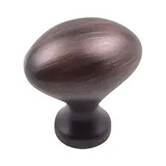 Bargain Hardware Resources 897DBAC 1-1/8" Diameter Cabinet Knob - Screws Included - Brushed Oil Rubbed Bronze