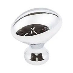 Professional Grade Hardware Resources 897PC 1-1/8" Diameter Cabinet Knob - Screws Included - Polished Chrome