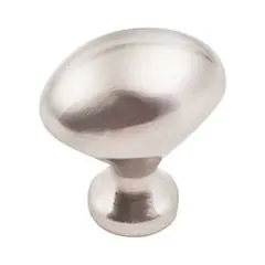 Popular Hardware Resources 897SN 1-1/8" Diameter Cabinet Knob - Screws Included - Satin Nickel