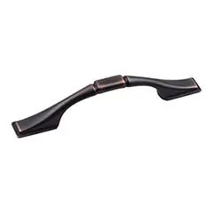 Money Back Guarantee Hardware Resources 937-3DBAC 4-7/8" Overall Length Cabinet Pull - Screws Included - Brushed Oil Rubbed Bronze