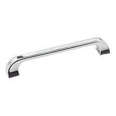 Time-Limited Hardware Resources 972-160PC 7-1/16" Overall Length Cabinet Pull - 160 mm center-to-center Holes - Screws Included - Polished Chrome