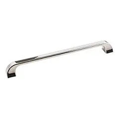 Must Have Hardware Resources 972-224NI 9-3/4" Overall Length Cabinet Pull 224 mm center-to-center - Screws Included - Polished Nickel