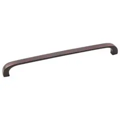 Final Sale Hardware Resources 984-192DBAC 8" Overall Length Cabinet Pull - 192 mm center-to-center - Screws Included - Brushed Oil Rubbed Bronze