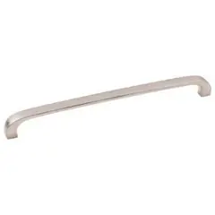 Super Sale Hardware Resources 984-192SN 8" Overall Length Cabinet Pull - 192 mm center-to-center - Screws Included - Satin Nickel