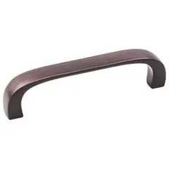 Hardware Resources 984-3DBAC 3-1/2" Overall Length Cabinet Pull - Screws Included - Brushed Oil Rubbed Bronze Brand New
