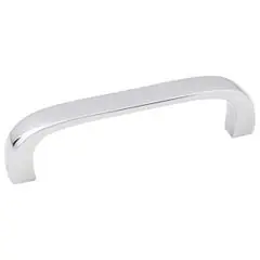 Hardware Resources 984-3PC 3-1/2" Overall Length Cabinet Pull - Screws Included - Polished Chrome Deal