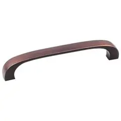 Time-Limited Hardware Resources 984-96DBAC 4-1/4" Overall Length Cabinet Pull - 96 mm center-to-center Holes - Screws Included - Brushed Oil Rubbed Bronze