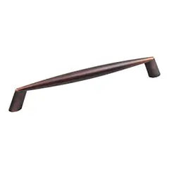 Big Sale Hardware Resources 988-160DBAC 7-1/16" Overall Length Cabinet Pull - 160 mm center-to-center Holes - Screws Included - Brushed Oil Rubbed Bronze