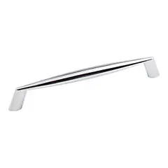 Hardware Resources 988-160PC 7-1/16" Overall Length Cabinet Pull - 160 mm center-to-center Holes - Screws Included - Polished Chrome Order Now