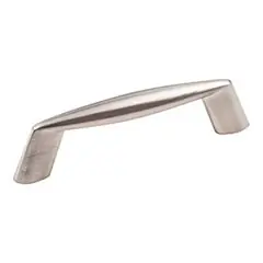 One Day Deal Hardware Resources 988-3SN 3-3/4" Overall Length Cabinet Pull - Screws Included - Satin Nickel