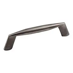 Hardware Resources 988-96BNBDL 4-1/2" Overall Length Cabinet Pull - 96 mm center-to-center Holes - Screws Included - Brushed Pewter Special Discount