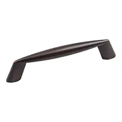 Hardware Resources 988-96DBAC 4-1/2" Overall Length Cabinet Pull - 96 mm center-to-center Holes - Screws Included - Brushed Oil Rubbed Bronze Low Price