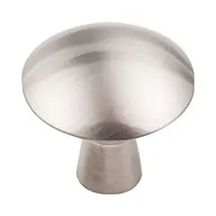 Hardware Resources 988SN 1-1/16" Diameter Cabinet Knob - Screws Included - Satin Nickel One Day Deal