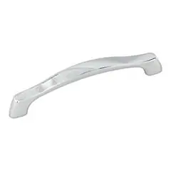 Direct From Manufacturer Hardware Resources 993-128PC 6-1/8" Overall Length Cabinet pull 128 mm Center to Center - Screws Included - Polished Chrome