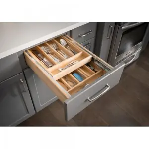 Hardware Resources CD18 18 Inch Double Cutlery Drawer Price Drop
