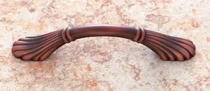 Express Delivery JVJ 68212 Old World Bronze Door Pull 5"