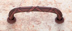 JVJ 68712 Old World Bronze Door Pull 96 mm 4 1/2" Premium