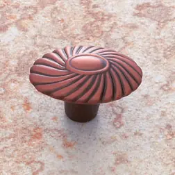 JVJ 69512 Old World Bronze Oval Door Knob 1 9/16" Must Have