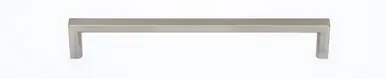 JVJ 75646 Satin Nickel 160 mm (6.29") Squared Ultra Thin Door Pull Brand New