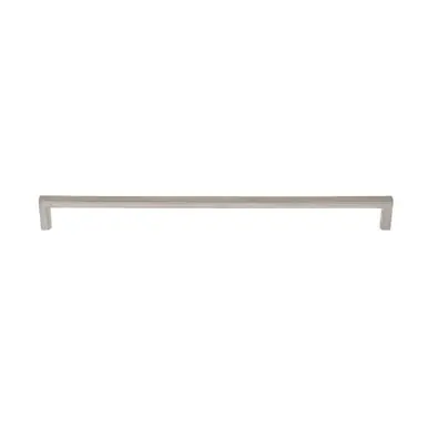 Professional Grade JVJ 75846 Satin Nickel 256 mm (10") Squared Ultra Thin Door Pull