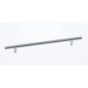 New Arrival JVJ 88732 Stainless Steel Finish 288mm(C/C) (11.34") / 337mm (13.26") (OA) Bar Door Pull