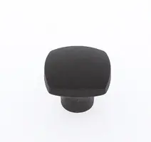 JVJ 76620 Oil Rubbed Bronze 30 mm (1 3/16") Square Door Knob With Rounded Edges Editor’s Pick