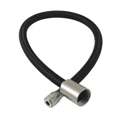 Kingston Brass 20" Braided Pull Down Kitchen Faucet Spray Hose, Brushed Nickel - LSSPRHOSE208 Seasonal Sale