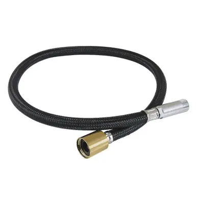Price Drop Kingston Brass 29" Braided Pull Down Kitchen Faucet Spray Hose, Brushed Brass - GSSPRHOSE727