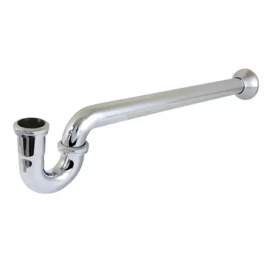 Kingston Brass 1-1/4" P-Trap with Bell Flange, 18" Length, 18 Gauge, Polished Chrome - CC7181 Order Now
