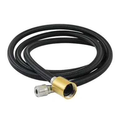 Free Shipping Kingston Brass 59" Braided Pull Down Kitchen Faucet Spray Hose, Brushed Brass - LSSPRHOSE593