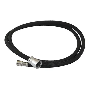 Kingston Brass 59-Inch Black Nylon Hose for Pull-Out Kitchen Faucet, Polished Chrome - LSSPRHOSE591C Viral