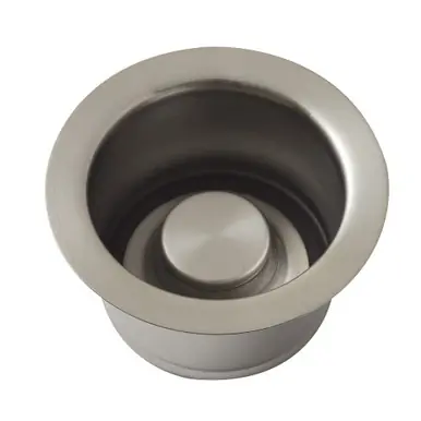Big Sale Kingston Brass BS2008 Extended Waste Disposer Flange & Stopper - Brushed Nickel