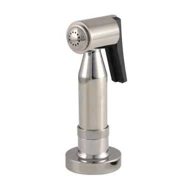 Budget Kingston Brass CCRP21K6 Concord Brass Side Sprayer, Polished Nickel