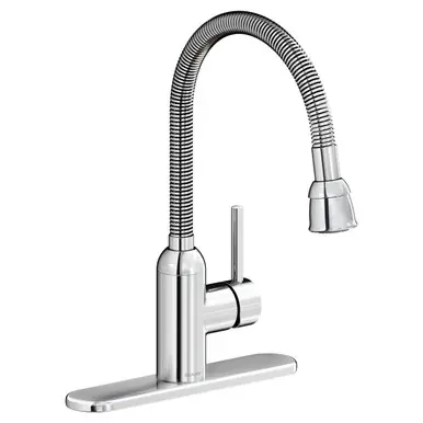 New Arrival ELKAY LK2500CR Pursuit Laundry/Utility Faucet with Flexible Spout Forward Only Lever Handle -Chrome