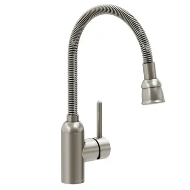 ELKAY LK2500LS Pursuit Laundry/Utility Faucet with Flexible Spout Forward Only Lever Handle -Lustrous Steel Certified